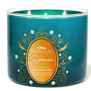 Bath & Body Works Disney Princess Jasmine Limited Edition 3-wick Candle New